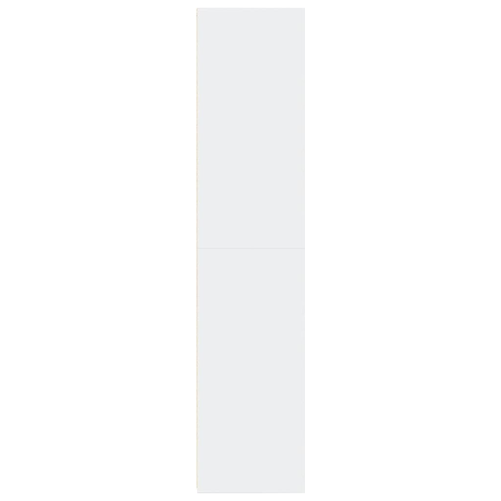 Hoge Kast 30X41X185 Cm Bewerkt Hout Wit