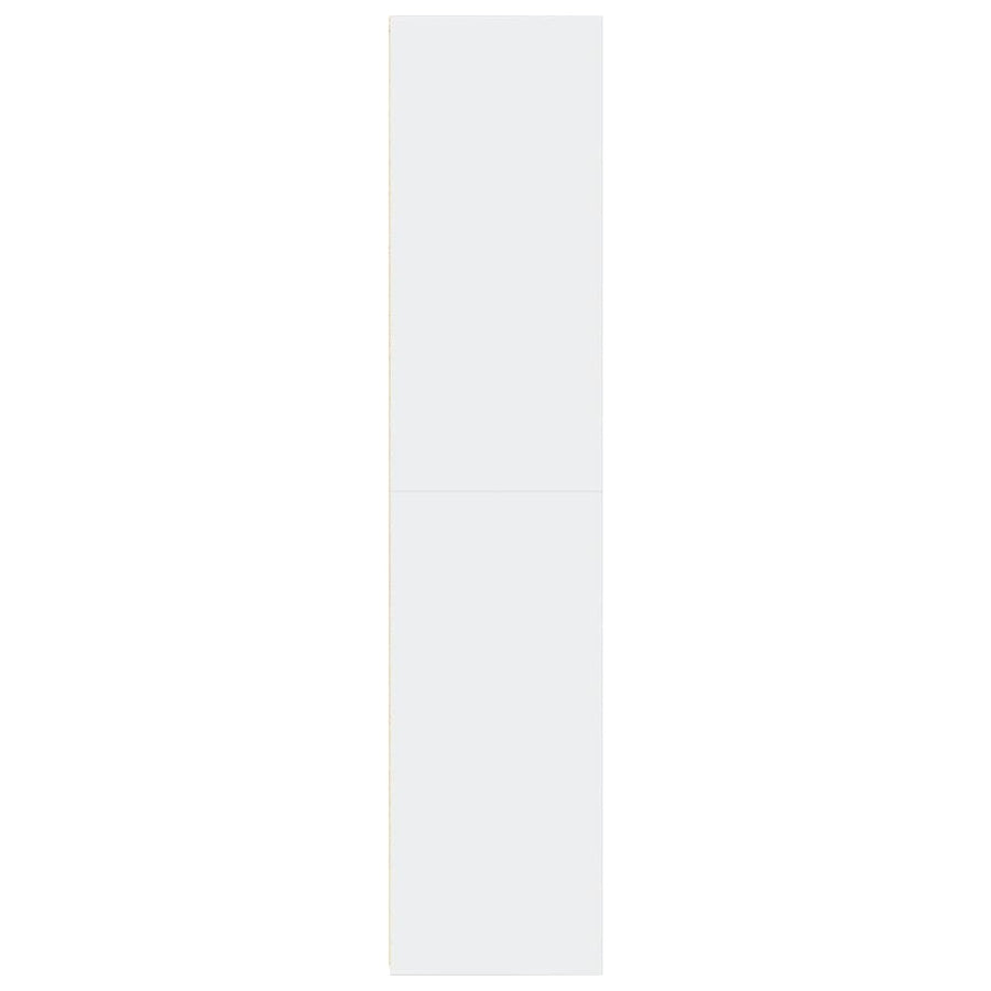 Hoge Kast 30X41X185 Cm Bewerkt Hout Wit