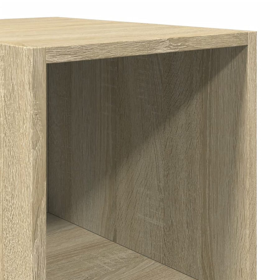 Hoge Kast 30X41X185 Cm Bewerkt Hout Kleurig Sonoma eiken