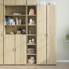 Tall Cabinet 30X41X185 Cm Engineered Wood Sonoma Oak Color