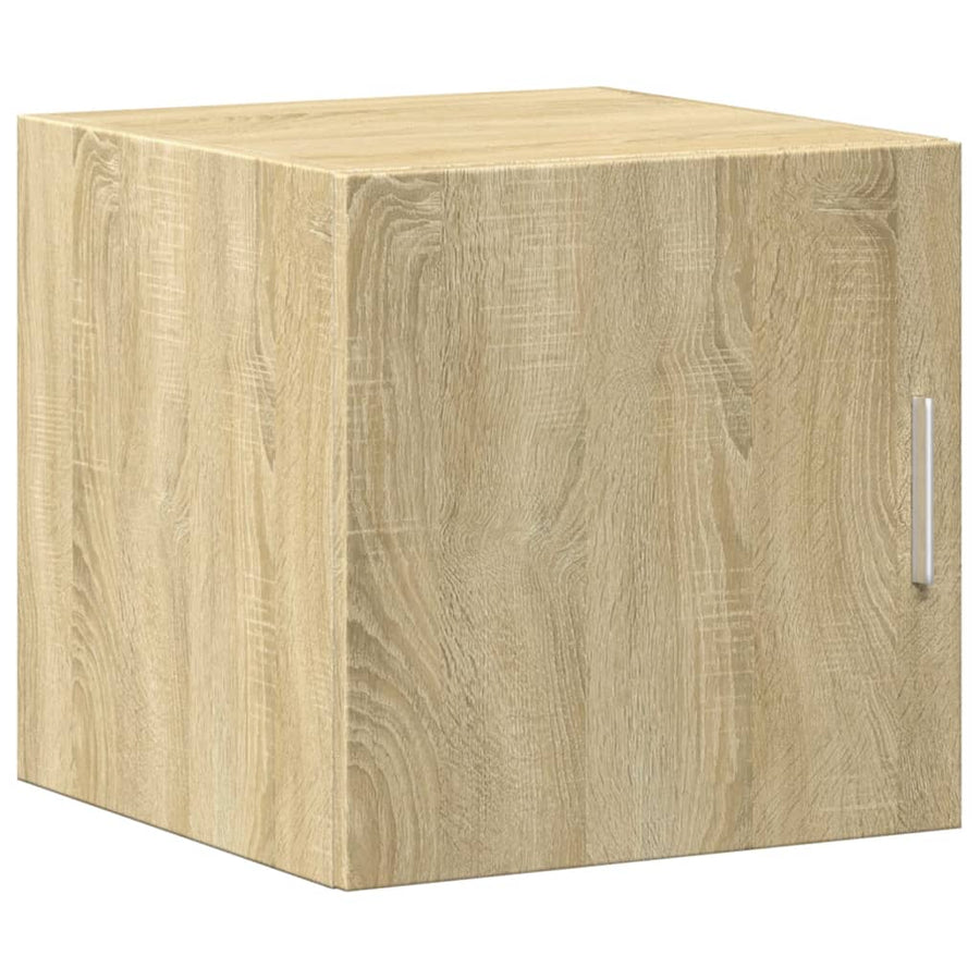 Opbergkast Smal 40X42,5X225 Cm Bewerkt Hout Kleurig Sonoma eiken