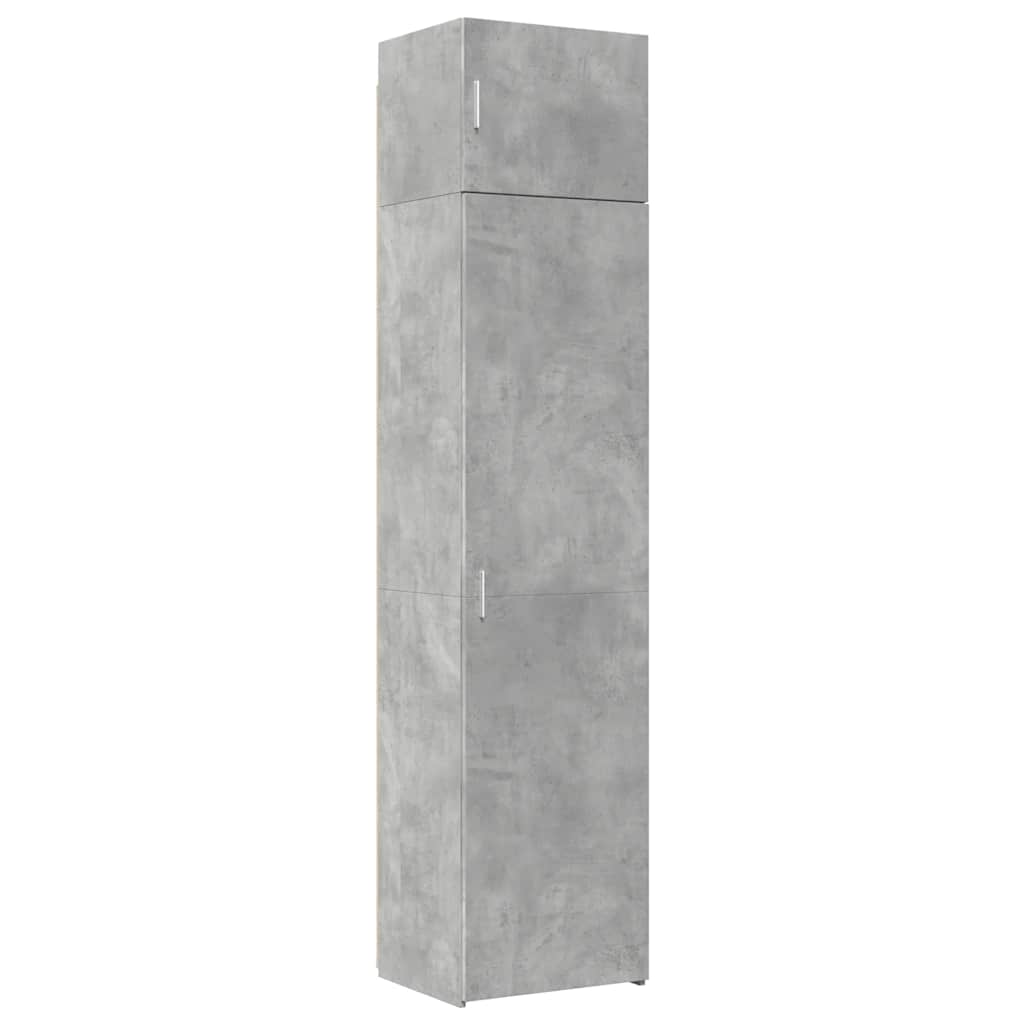 Opbergkast Smal 50X42,5X225 Cm Bewerkt Hout 1