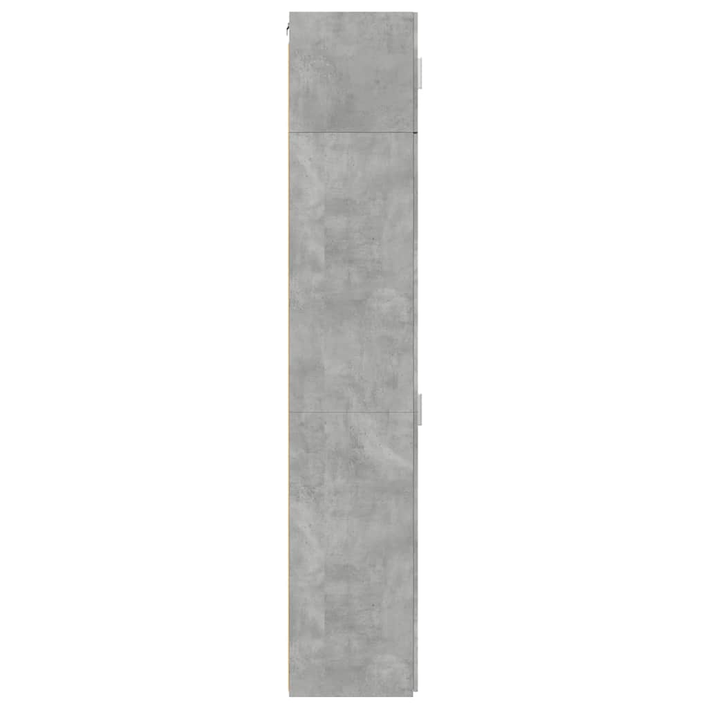 Opbergkast Smal 50X42,5X225 Cm Bewerkt Hout 1