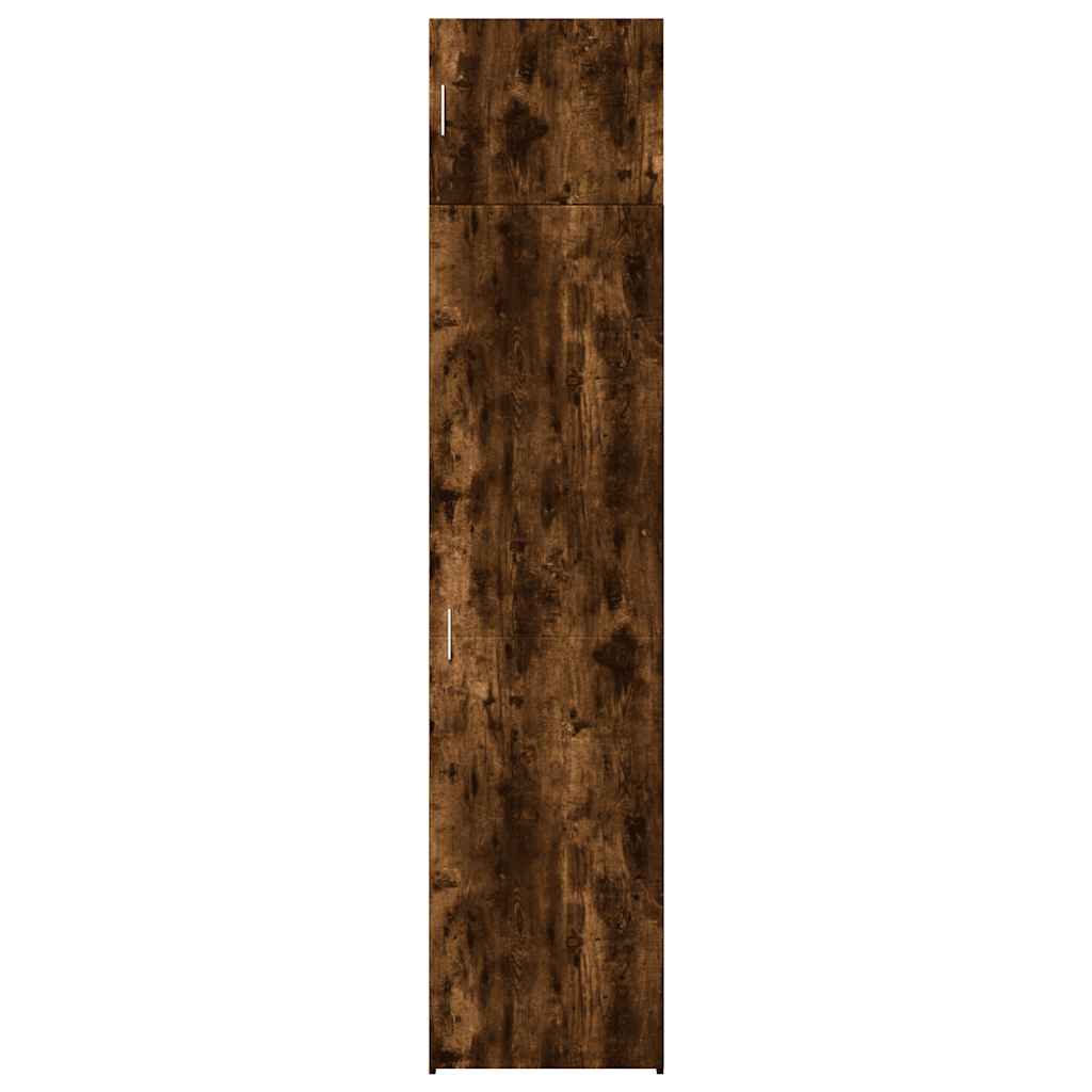 Opbergkast Smal 50X42,5X225 Cm Bewerkt Hout Kleur 1