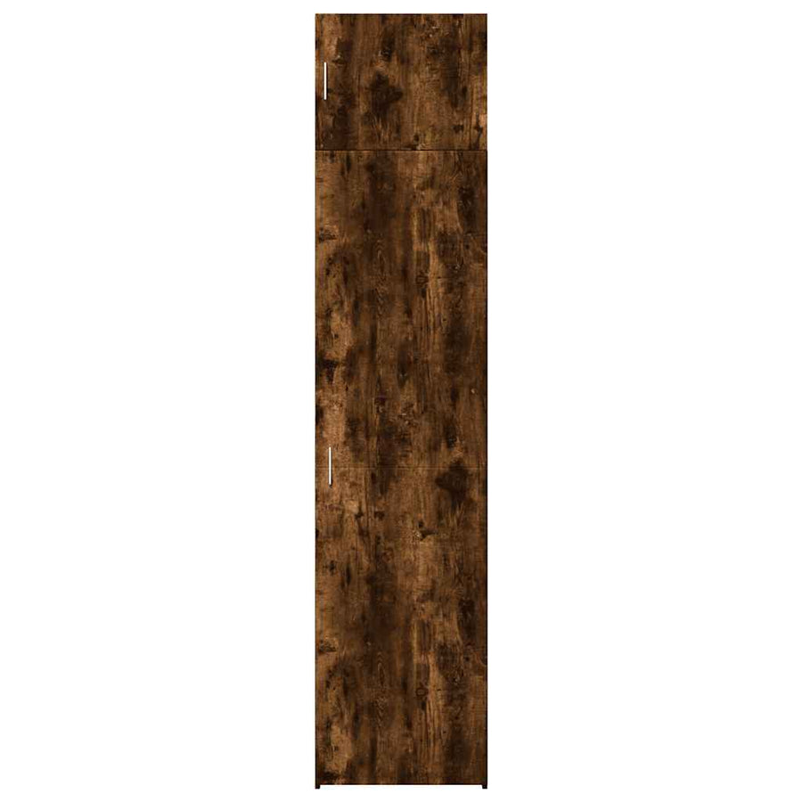 Opbergkast Smal 50X42,5X225 Cm Bewerkt Hout Kleur 1