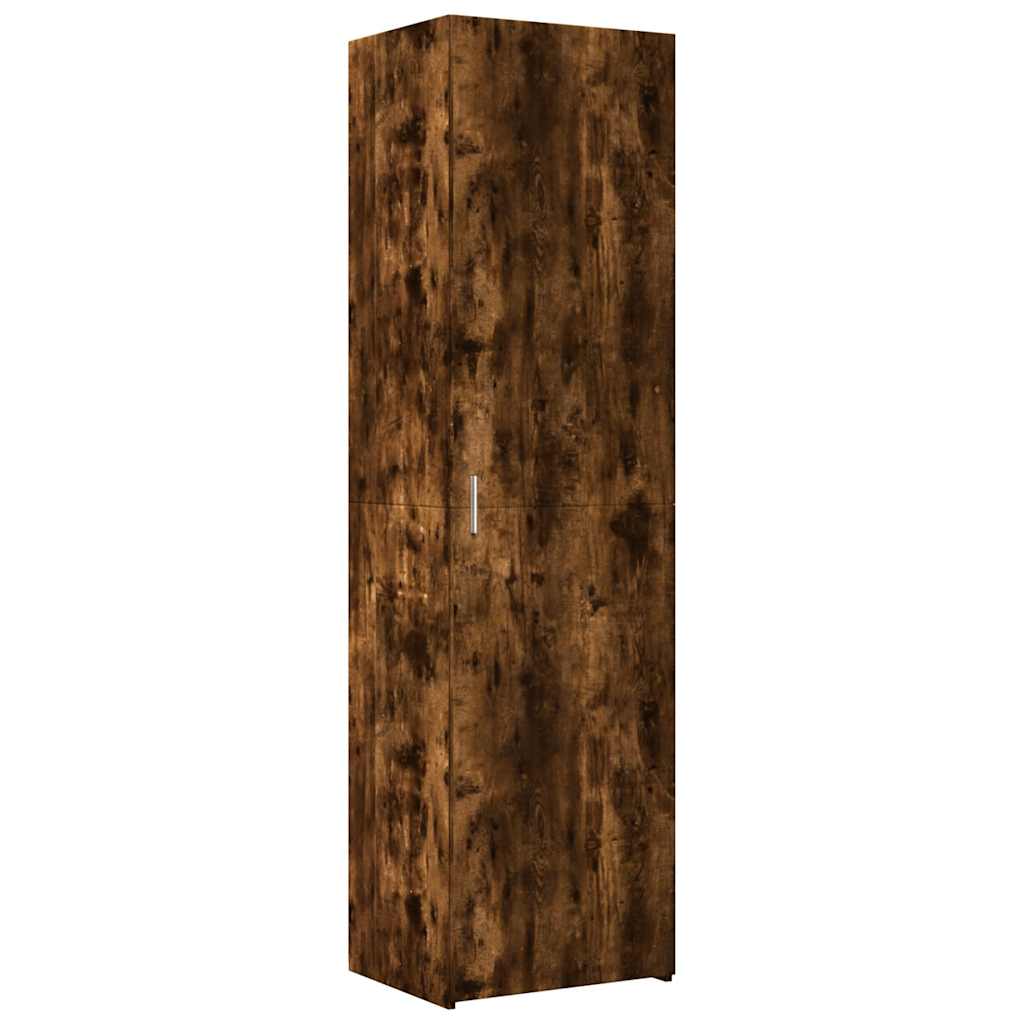 Opbergkast Smal 50X42,5X225 Cm Bewerkt Hout Kleur 1