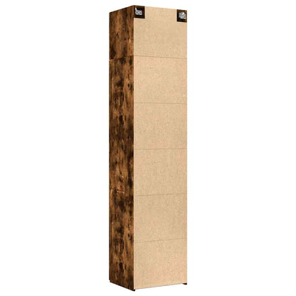 Opbergkast Smal 50X42,5X225 Cm Bewerkt Hout Kleur 1