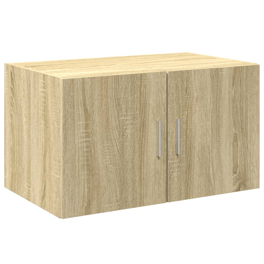 Opbergkast 70X42,5X225 Cm Bewerkt Hout Kleurig Sonoma eiken