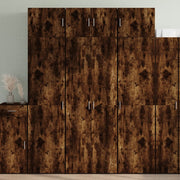 Storage cabinet 70x42.5x225 cm engineered wood smoked oak color