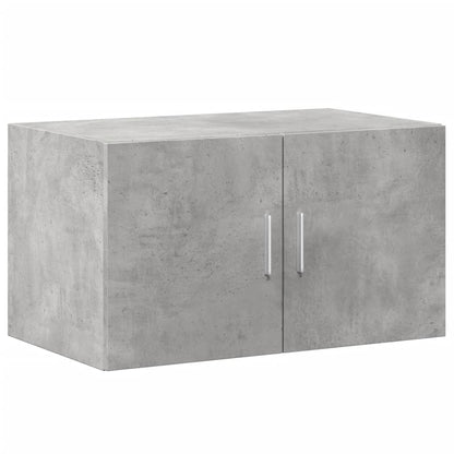 Opbergkast 70x42,5x225 cm bewerkt hout betongrijs