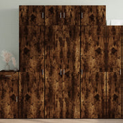 Storage cabinet 70x42.5x225 cm engineered wood smoked oak color