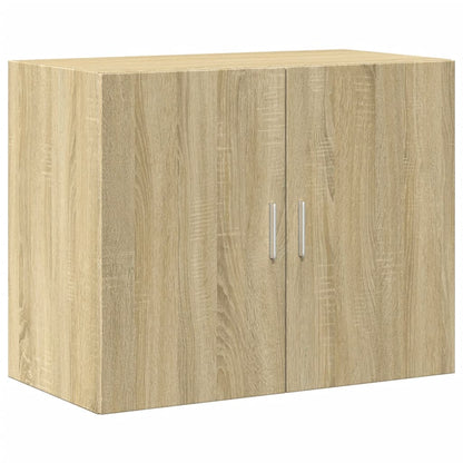 Hoge kast 80x42,5x249 cm bewerkt hout sonoma eikenkleurig