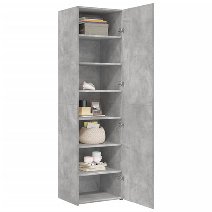 Hoge Kast 50X42,5X185 Cm Bewerkt Hout 1