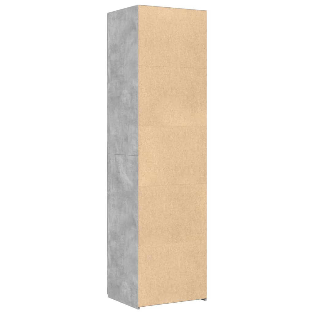 Hoge Kast 50X42,5X185 Cm Bewerkt Hout 1