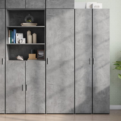 Hoge Kast 50X42,5X185 Cm Bewerkt Hout 1