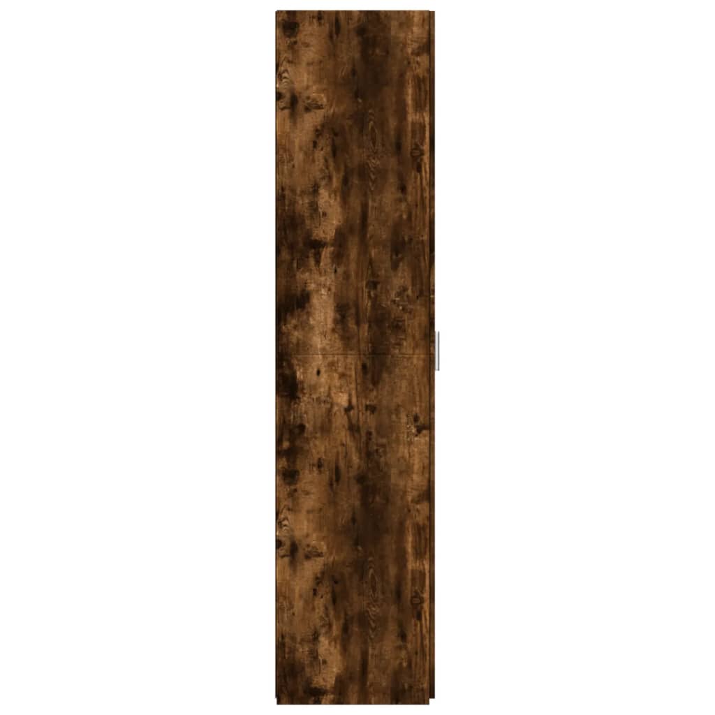 Hoge Kast 50X42,5X185 Cm Bewerkt Hout Kleurig