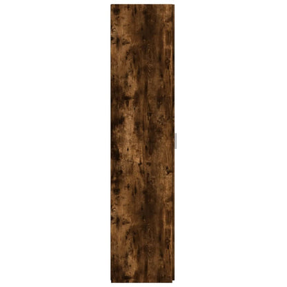 Hoge Kast 50X42,5X185 Cm Bewerkt Hout Kleurig