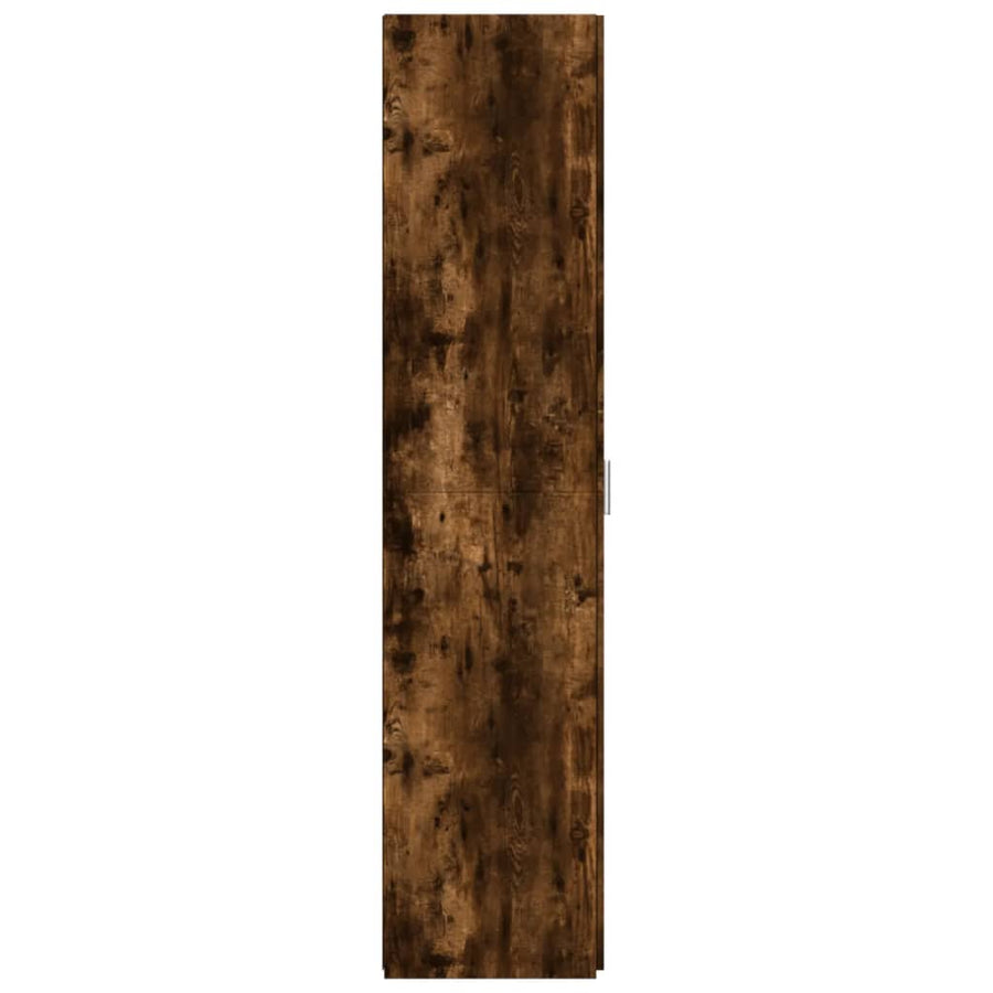Hoge Kast 50X42,5X185 Cm Bewerkt Hout Kleurig