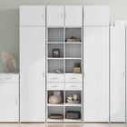 Tall cabinet 70x42.5x185 cm treated wood white