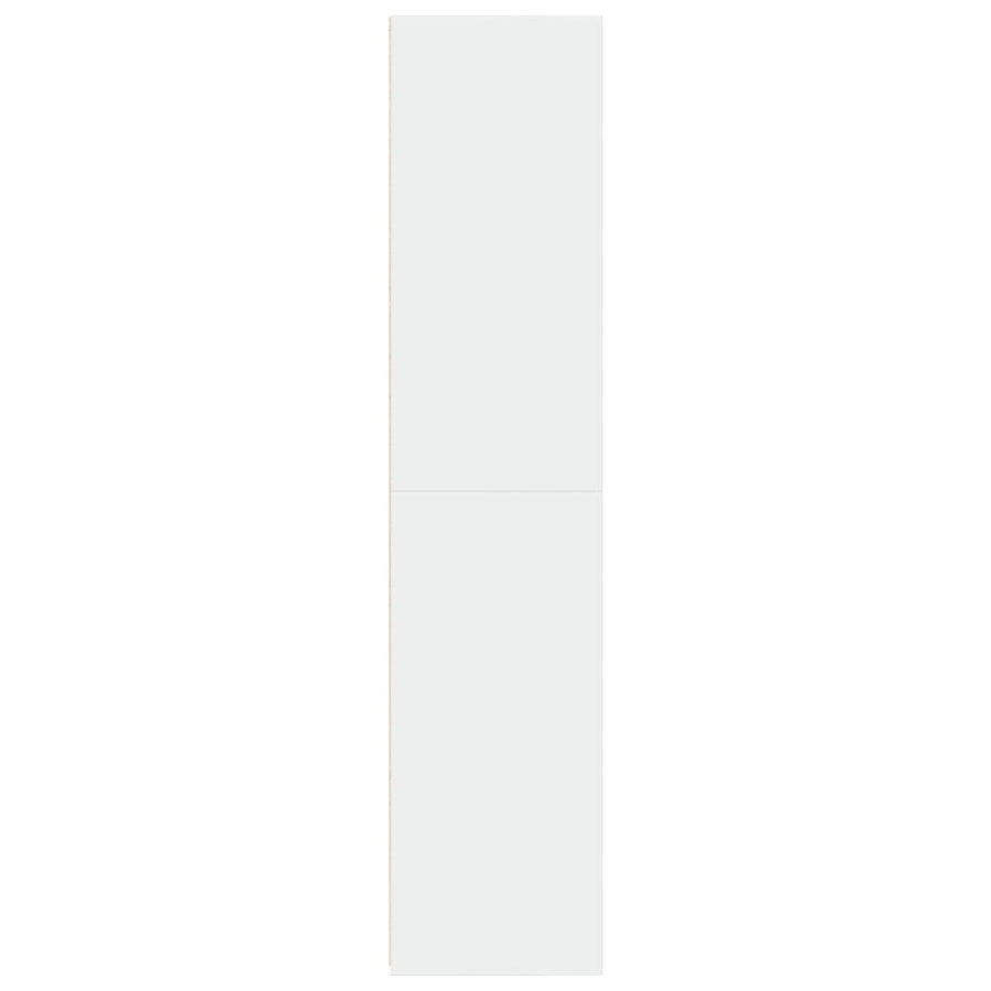 Hoge Kast 40X41X185 Cm Bewerkt Hout Wit