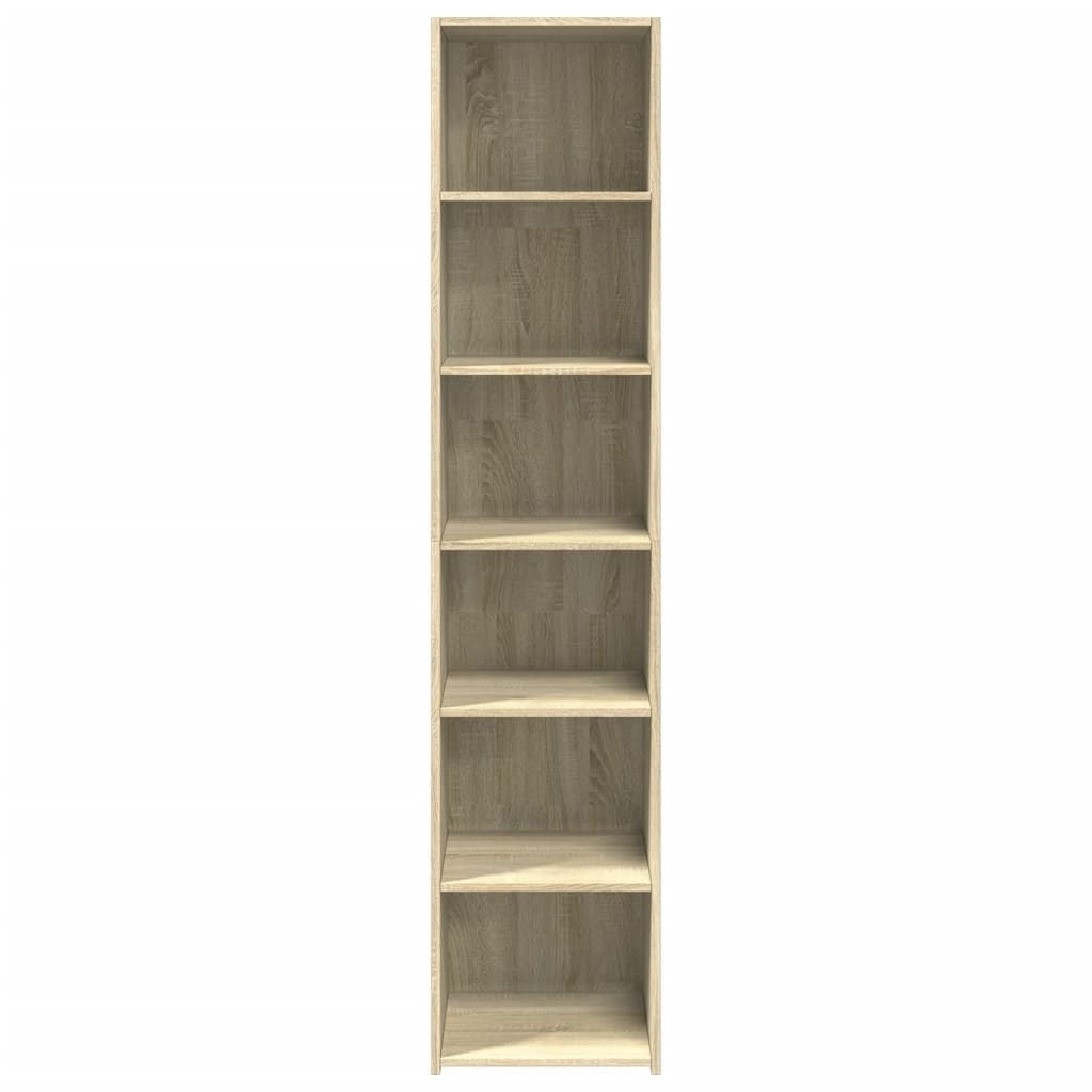 Hoge Kast Bewerkt Hout Kleurig 40 x 41 x 185 cm