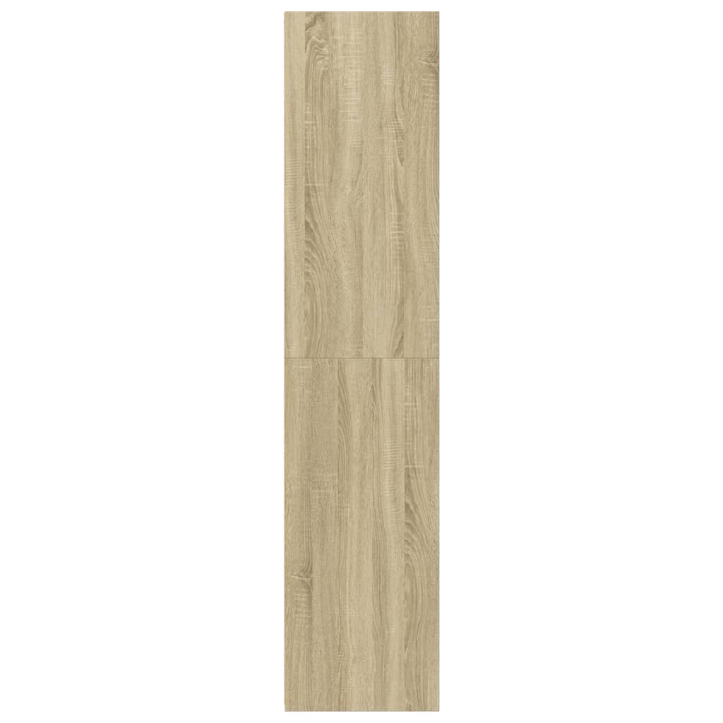 Hoge Kast Bewerkt Hout Kleurig 40 x 41 x 185 cm