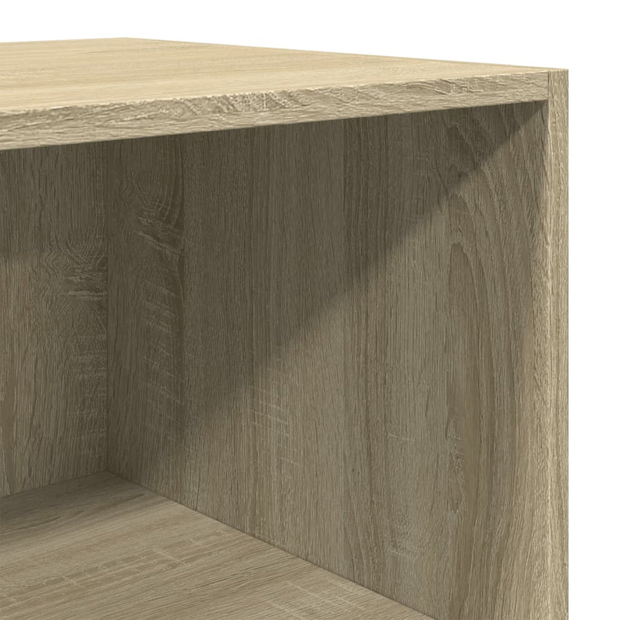 Hoge Kast Bewerkt Hout Kleurig 40 x 41 x 185 cm