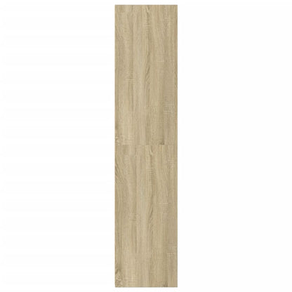 Hoge kast 45x41x185 cm bewerkt hout sonoma eikenkleurig