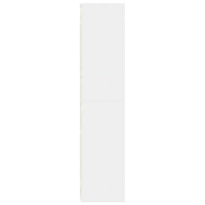 Hoge kast 50x41x185 cm bewerkt hout wit
