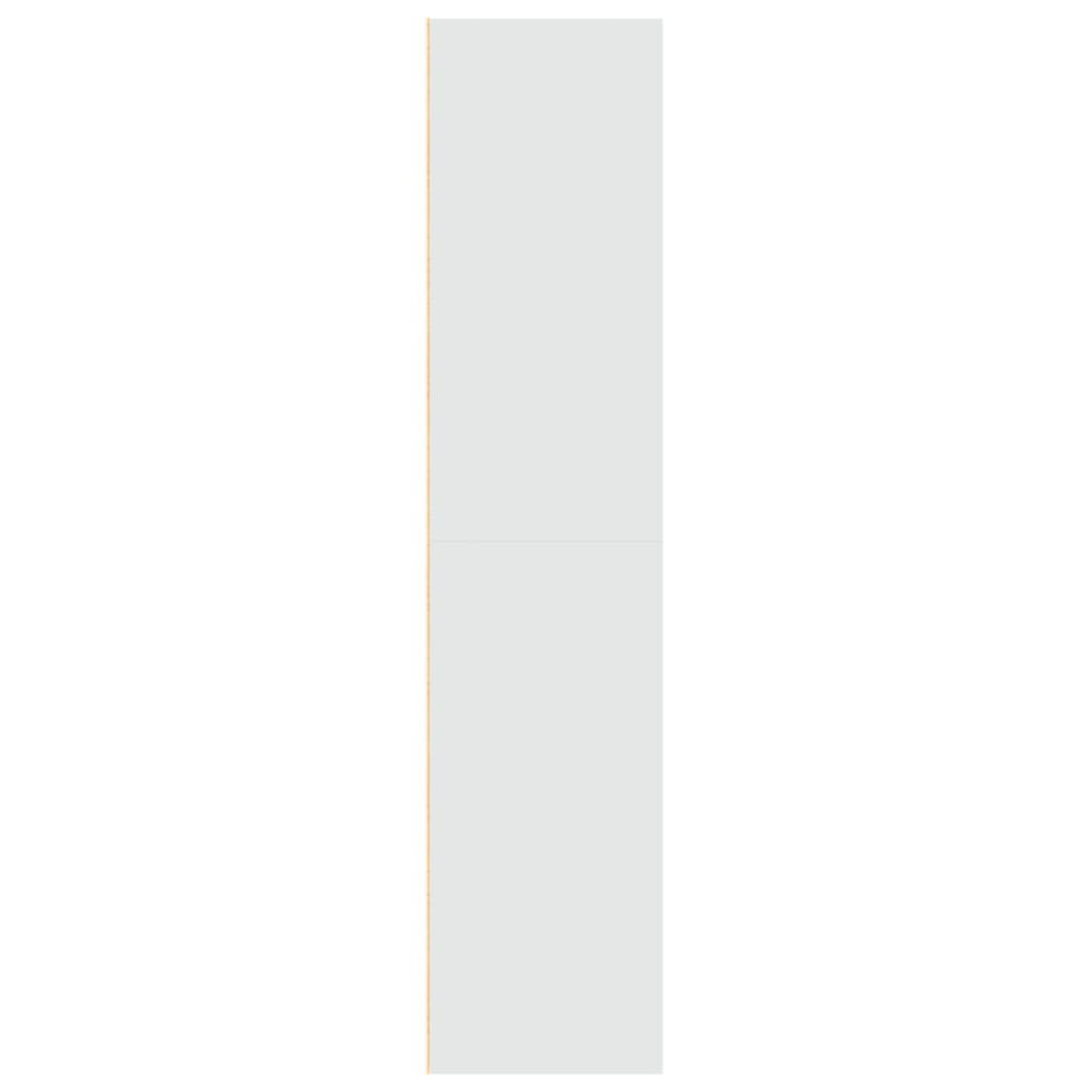 Hoge kast 70x41x185 cm bewerkt hout wit