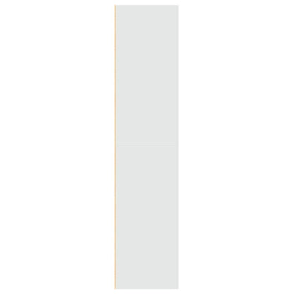 Hoge kast 70x41x185 cm bewerkt hout wit