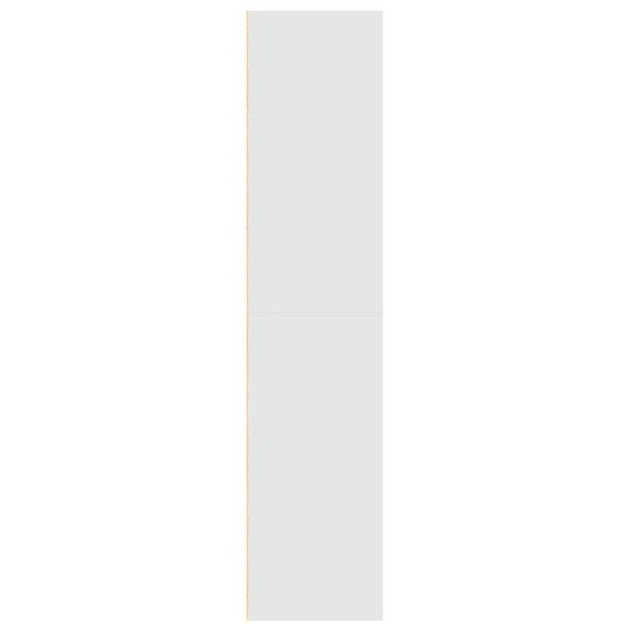 Hoge kast 70x41x185 cm bewerkt hout wit