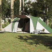 Koepeltent 6-persoons waterdicht groen 574x400x200 cm