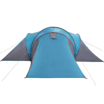 Koepeltent 6-persoons waterdicht blauw