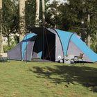 Koepeltent 6 persoons 574x400x200 cm blauw