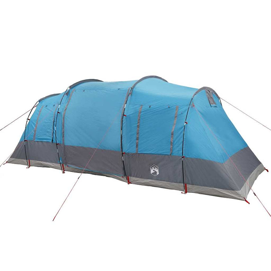Tunneltent Waterdicht Blauw 4-persoons