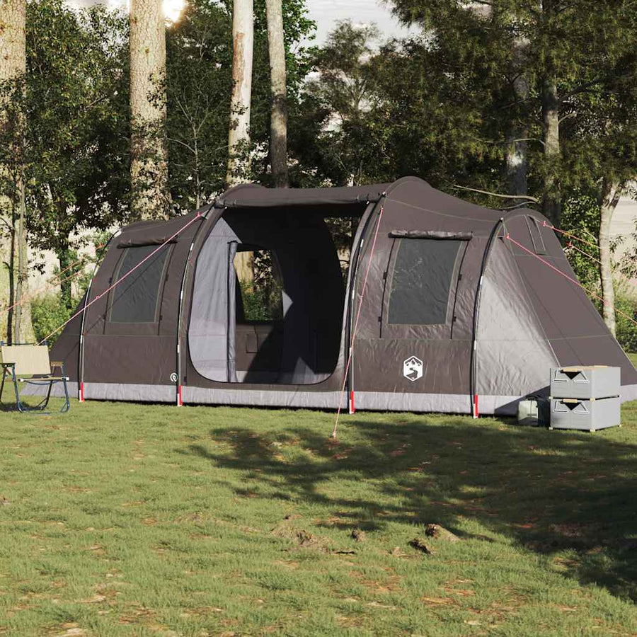 Tunneltent Waterdicht Bruin 4-persoons