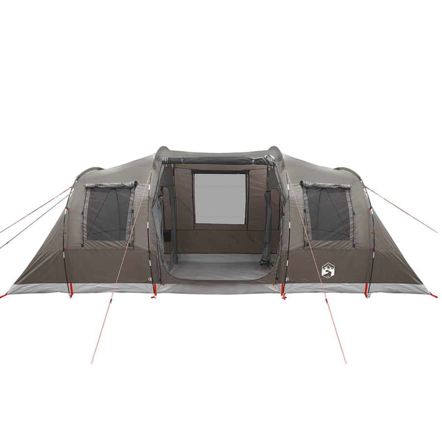 Tunneltent 6-Persoons Waterdicht Bruin Olijfgroen