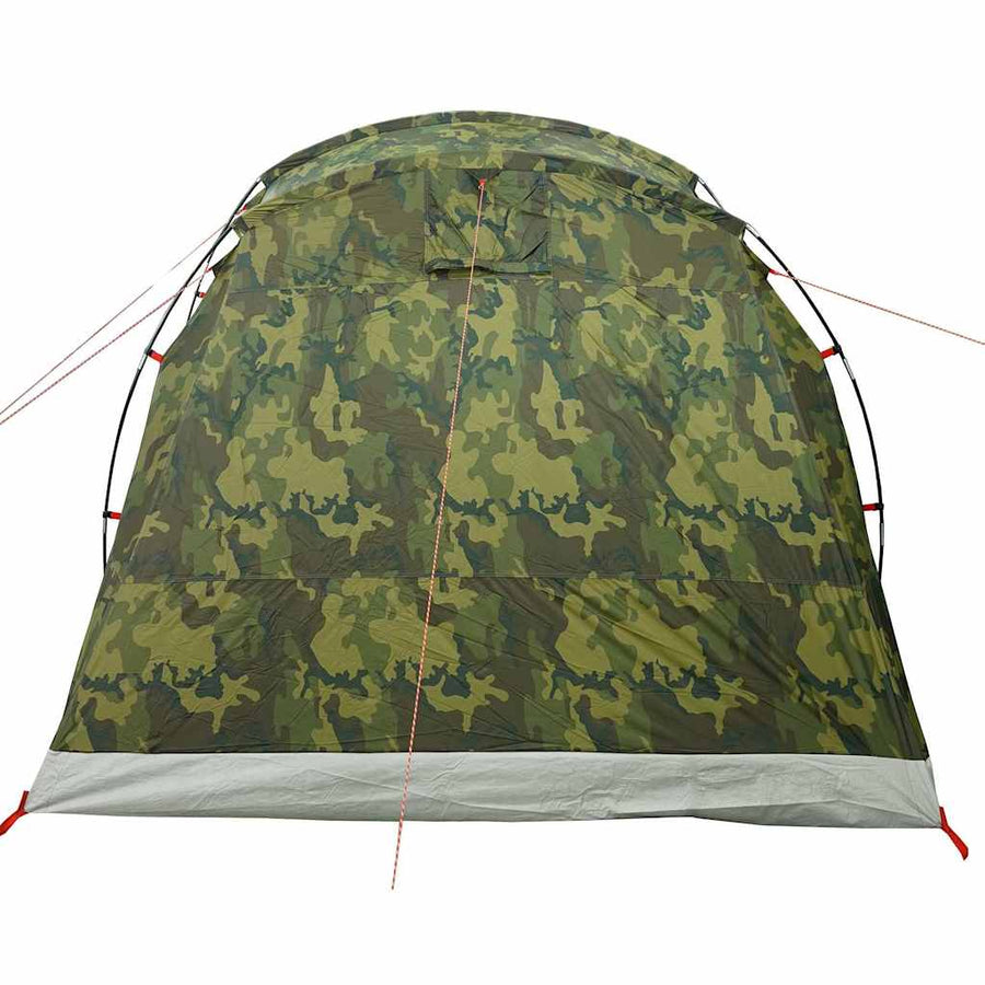 Tunneltent 6-persoons waterdicht camouflage