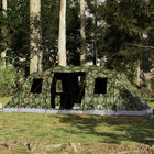 Tunneltent 6-persoons 564x240x205 cm camouflage