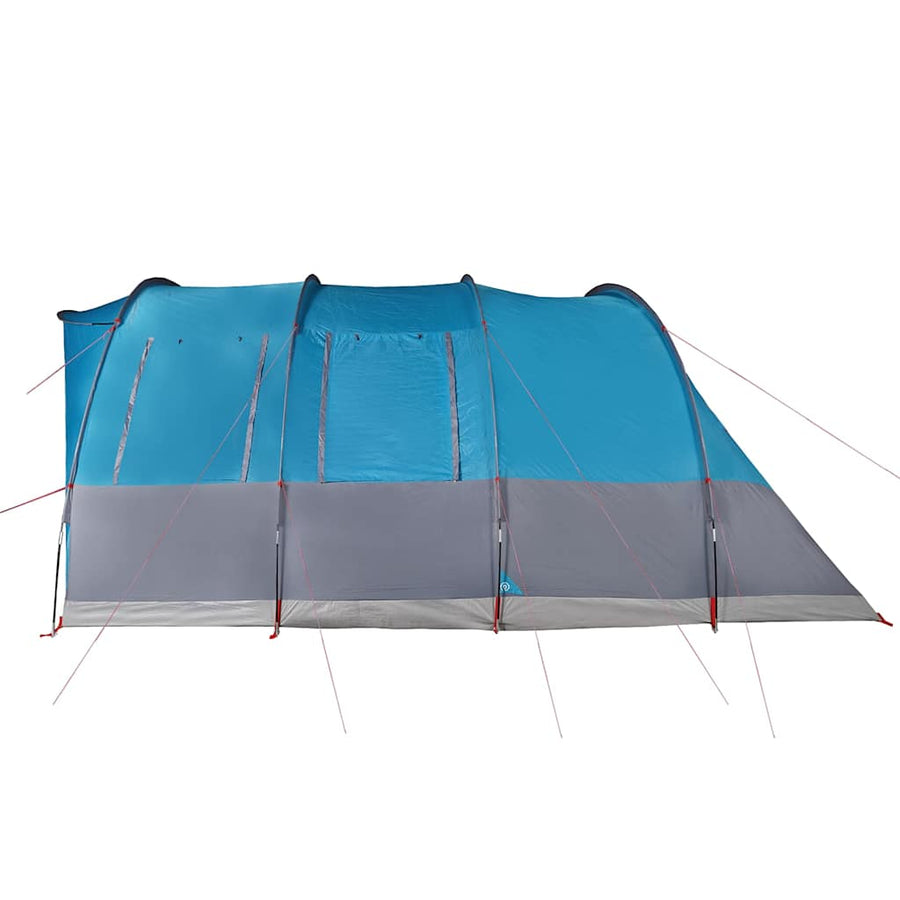Tunneltent 5-persoons waterdicht blauw