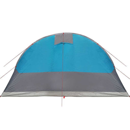 Tunneltent 5-persoons waterdicht blauw