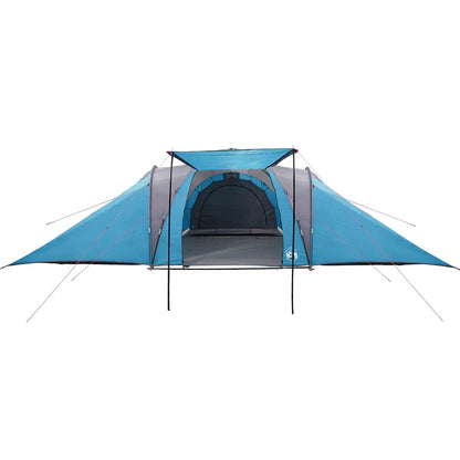 Koepeltent 6-persoons waterdicht blauw