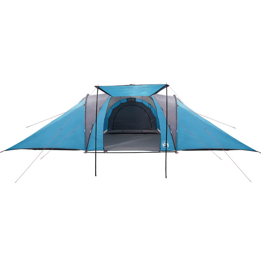 Koepeltent 6-persoons waterdicht blauw