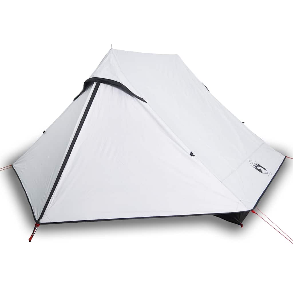 Tent 2-persoons waterdicht verduisterend stof wit