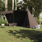 Tipitent 6-persoons 486x486x280 cm bruin