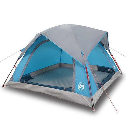 Tent 4-persoons waterdicht blauw