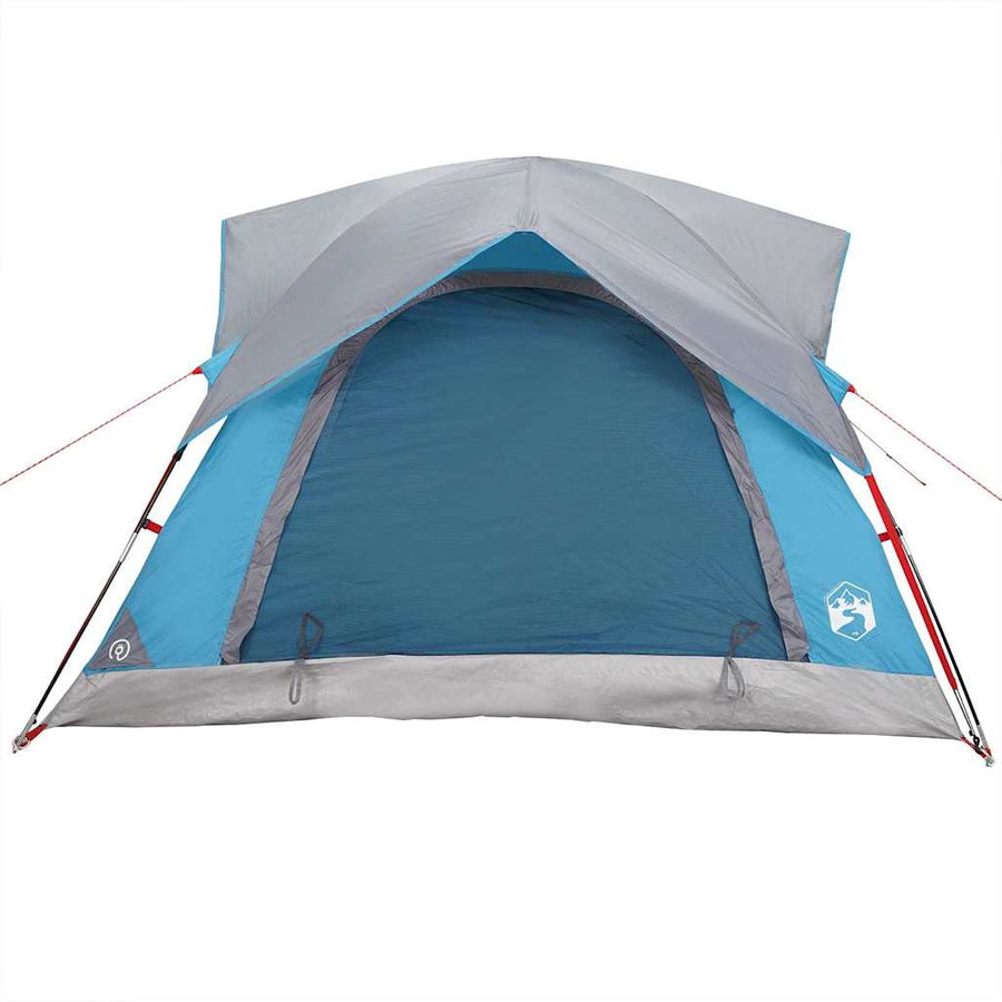 Tent 4-persoons waterdicht blauw