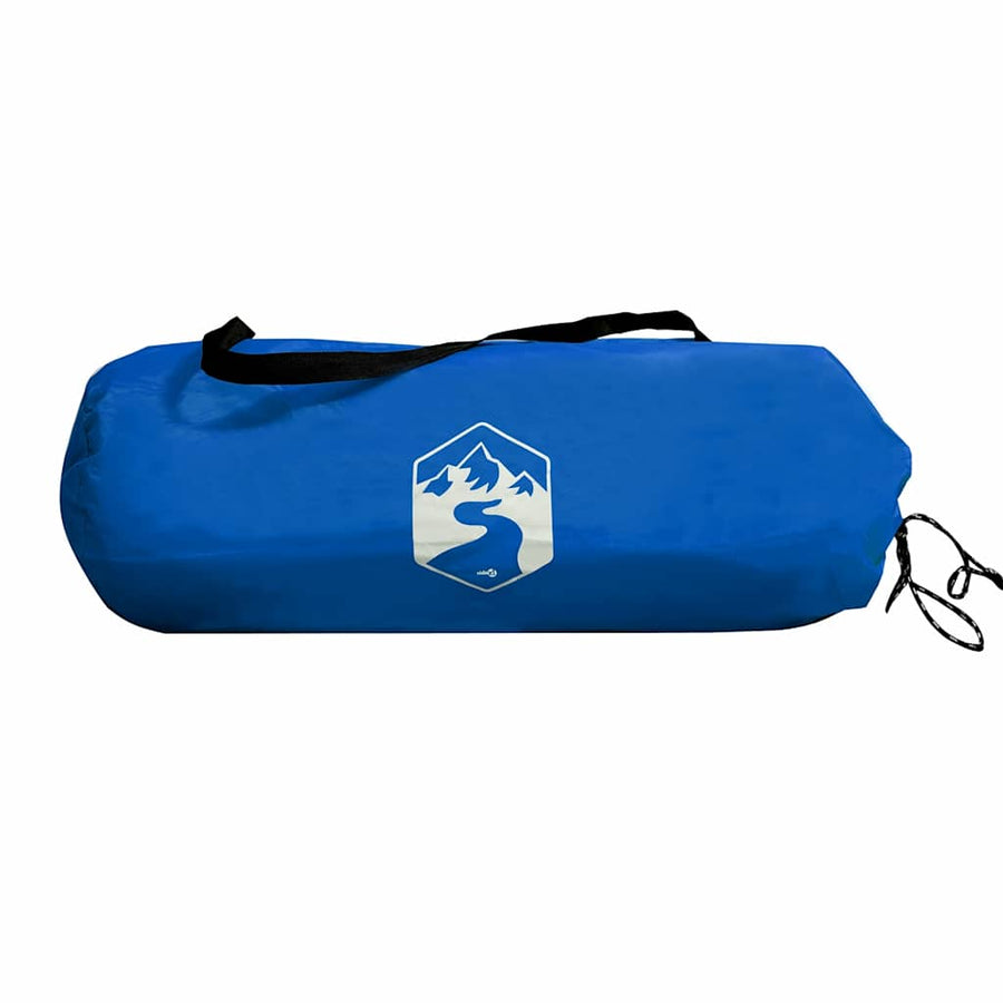 Strandtent 3-persoons waterdicht azuurblauw
