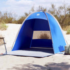 Strandtent 3-persoons 144x125x123 cm azuurblauw